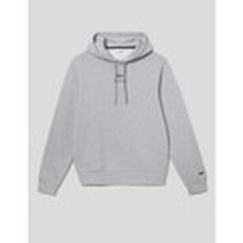 Jersey Sudadera Jogger con Capucha Estampada Argent Chine para hombre - Lacoste - Modalova