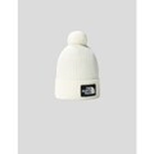 Gorro GORRO TNF LOGO BOX POM BEANIE GARDENIA WHITE para hombre - The North Face - Modalova