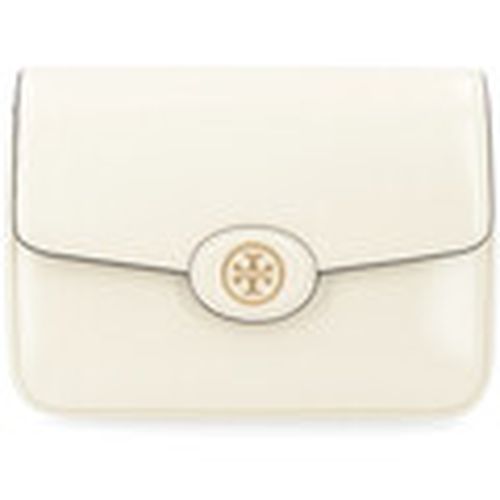 Bolso de mano Bolso Robinson de charol marfil para mujer - Tory Burch - Modalova