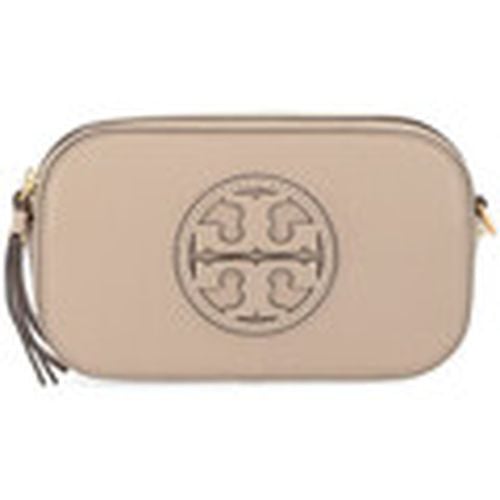 Bolso Bolso Miller de piel granulada beige para mujer - Tory Burch - Modalova