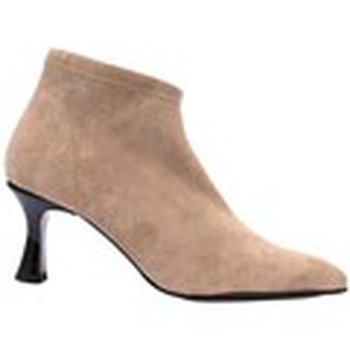 Botines BOTÍN ELÁSTICO TAUPE DE TACÓN FINO ZENIX 077035 para mujer - Miss Elastic - Modalova