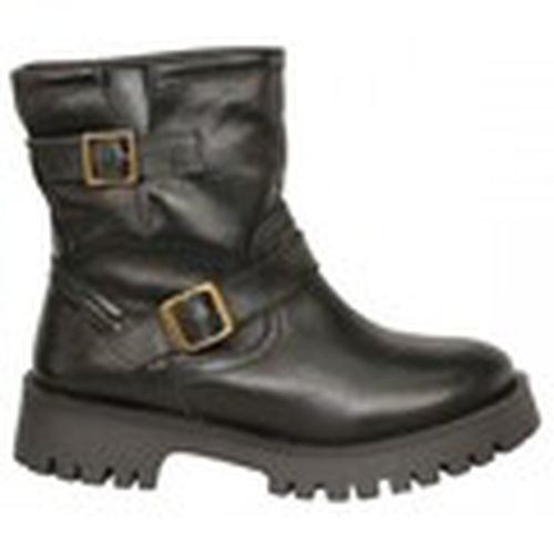 Botas botin moto piso track para mujer - True Heart - Modalova