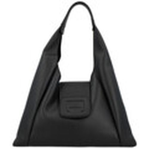 Bolso Bolso H-Bag Hobo mediano de cuero negro para mujer - Hogan - Modalova