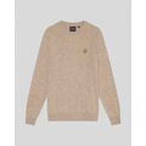 Jersey KN2114V LAMBSWOOL BLEND CREW-X320 HERITAGE TAUPE para hombre - Lyle & Scott - Modalova