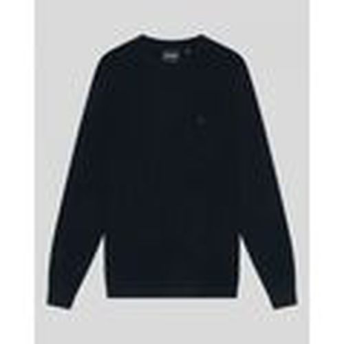 Jersey KN2124V TONAL LAMBSWOOL CREW-Z271 DARK NAVY para hombre - Lyle & Scott - Modalova