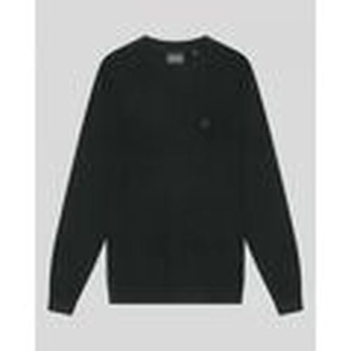 Jersey KN2124V TONAL LAMBSWOOL CREW-Z865 JET BLACK para hombre - Lyle & Scott - Modalova