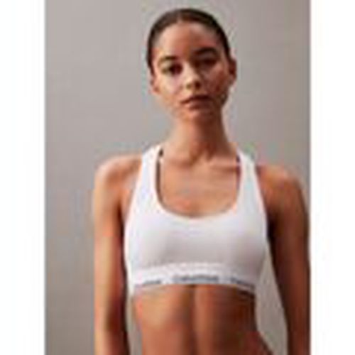 Camiseta tirantes 0000F3785E BRALETTE-100 WHITE para mujer - Calvin Klein Jeans - Modalova