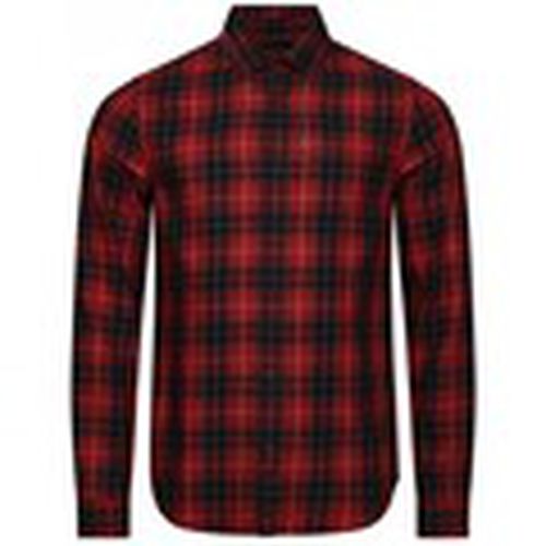 Camisa manga larga Vintage Check para hombre - Superdry - Modalova