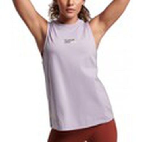 Camiseta Train Longline Mock para mujer - Superdry - Modalova