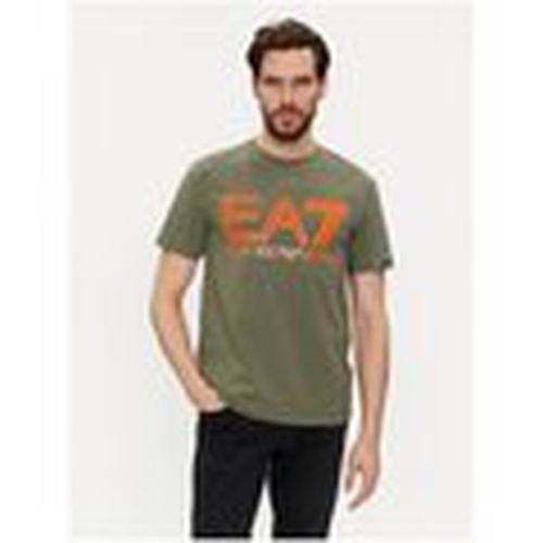 Camiseta 3DPT37 PJMUZ para hombre - Emporio Armani EA7 - Modalova