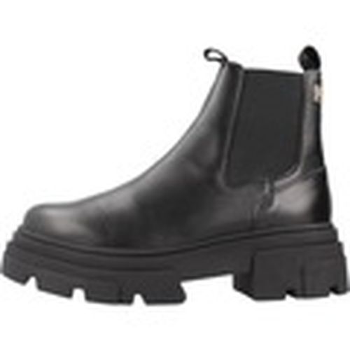 Botas COMBAT LEATHER LOW CHELS para mujer - Tommy Hilfiger - Modalova