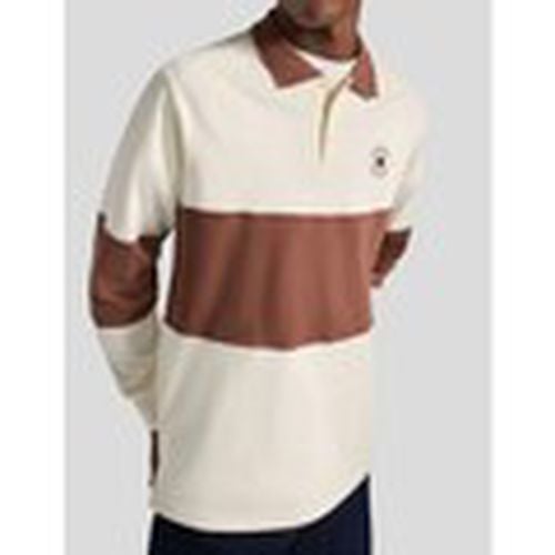 Camiseta CAMISETA RETRO CHUCK MARQUIS POLO KHAKI-OFF WHITE para hombre - Converse - Modalova