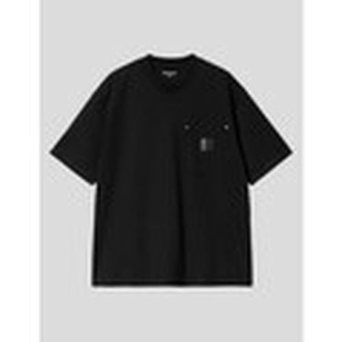 Camiseta CAMISETA ELDON POCKET TEE BLACK para hombre - Carhartt - Modalova