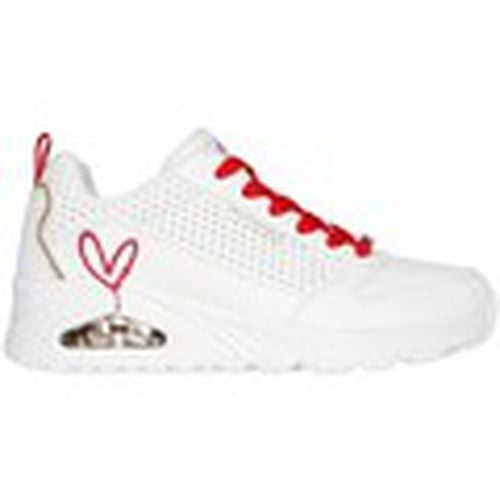 Deportivas Moda DEPORTIVA UNO AIR LONE HEARTED BLANCA-ROJA para mujer - Skechers - Modalova