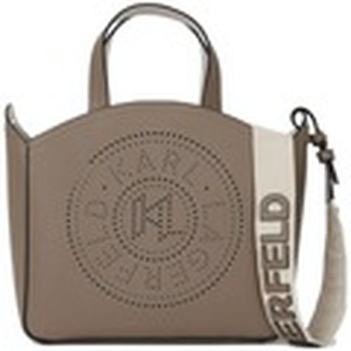 Bolso CIRCLE SM TOTE PERFORATED para mujer - Karl Lagerfeld - Modalova