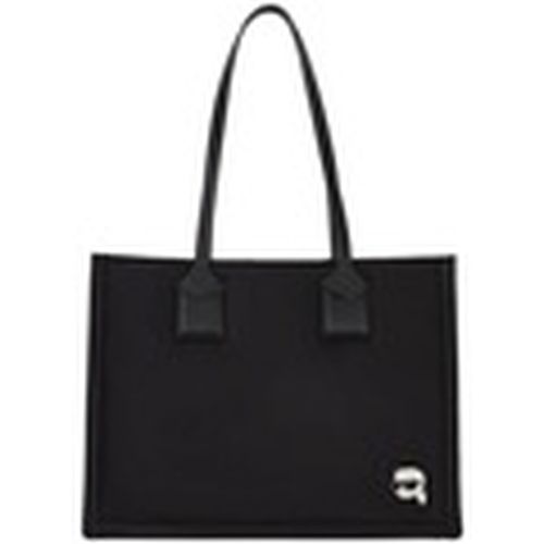 Bolso IKON NYLON MD SQUARE TOTE para mujer - Karl Lagerfeld - Modalova