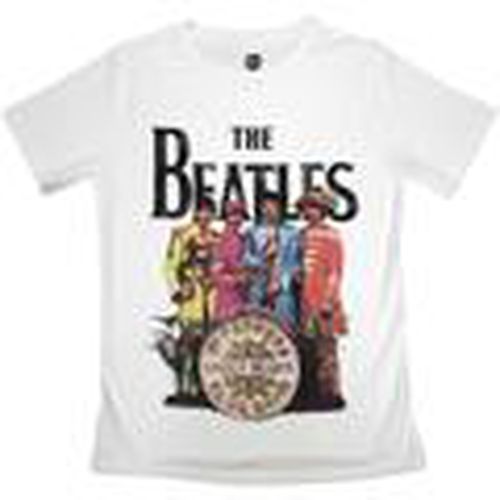 Camiseta manga larga Sgt Pepper para mujer - The Beatles - Modalova