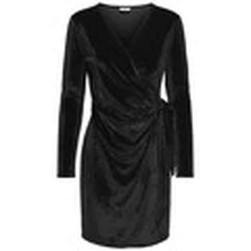 JDY Vestido Velvet Wrap para mujer - JDY - Modalova