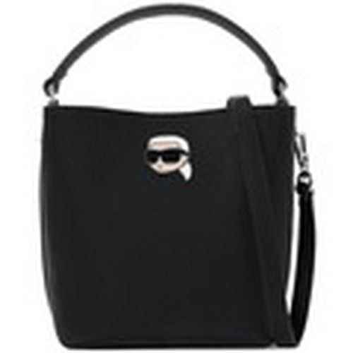 Bolso IKON PEBBLE BUKET BAG para mujer - Karl Lagerfeld - Modalova