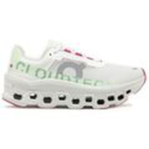 Deportivas Moda CLOUDMONSTER - 61.97725-WHITE/LIMA para mujer - On Running - Modalova