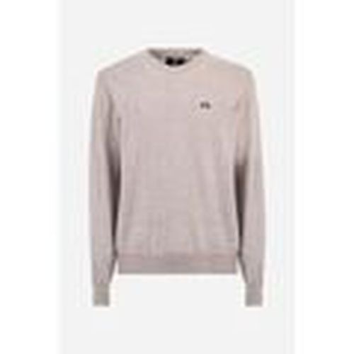 Jersey ZMS005-YW091-01055 WARM TAUPE MLNG para hombre - La Martina - Modalova