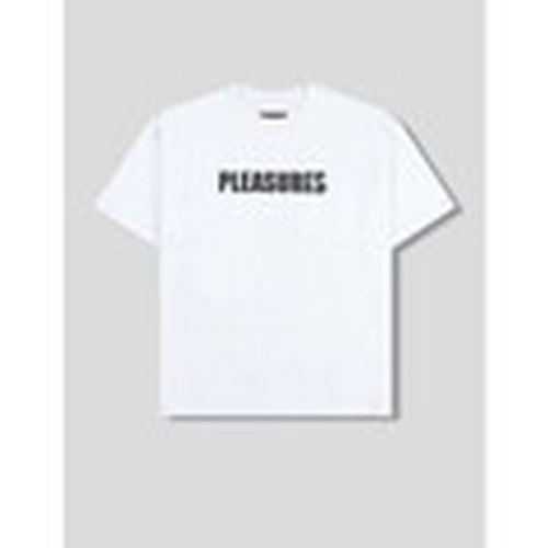 Camiseta CAMISETA IMPACT POCKET HEAVYWEIGHT TEE WHITE para hombre - Pleasures - Modalova