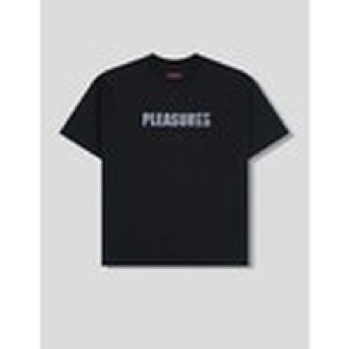 Camiseta CAMISETA IMPACT POCKET HEAVYWEIGHT TEE BLACK para hombre - Pleasures - Modalova