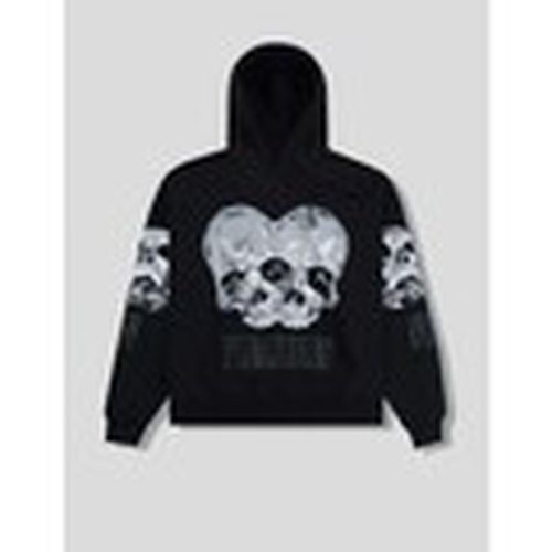 Jersey SUDADERA DOUBLE SKULL HOODIE BLACK para hombre - Pleasures - Modalova