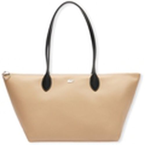 Cartera Athena Bag - Eco Beige Noir para mujer - Lacoste - Modalova