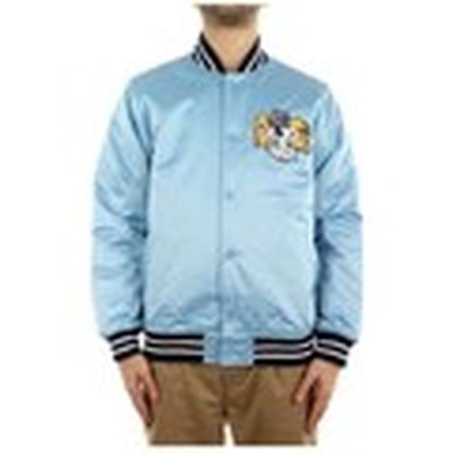 Chaquetas Ncaa Heavyweight Satin Jacket University Of North Carolina para hombre - Mitchell And Ness - Modalova