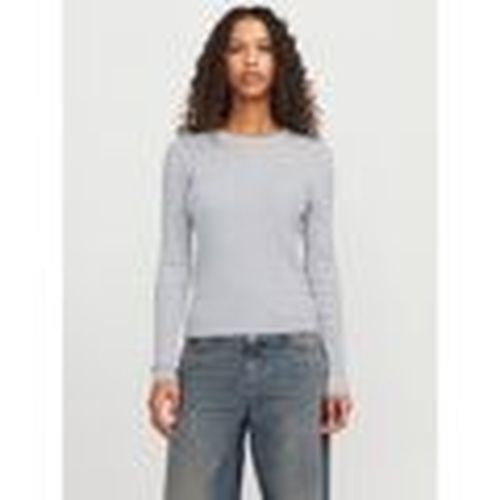 Jersey 12264850 CARA CONFY CABLE-LIGHT GREY MELANGE para mujer - Jjxx - Modalova