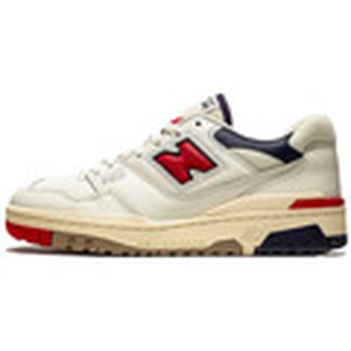 Deportivas Moda 550 Aime Leon Dore White Navy Red para mujer - New Balance - Modalova