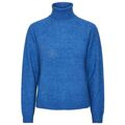 Jersey 17139792 JULIANA ROLLNECK-AIRY BLUE para mujer - Pieces - Modalova