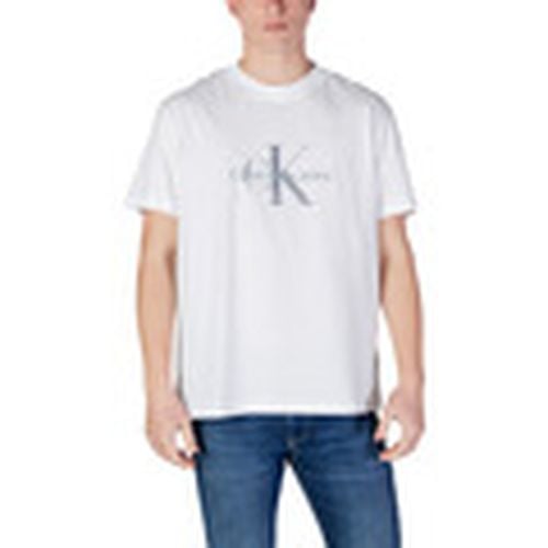 Polo TEXTURED MONOLOGO TEE J30J327086 para hombre - Calvin Klein Jeans - Modalova