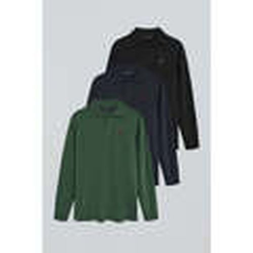 Polo PACK 3 - RIGBY GO POLO ML SS N-B-BG para hombre - Polo Club - Modalova