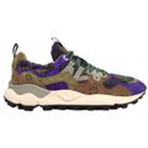 Deportivas Moda Zapatillas Yamano 3 Teddy Violet/Brown para mujer - Flower Mountain - Modalova