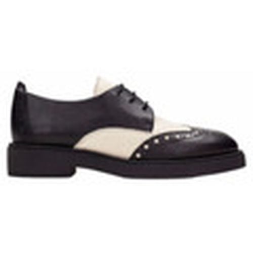 Mocasines Oxford Brooklyn Combi negro para mujer - Hispanitas - Modalova