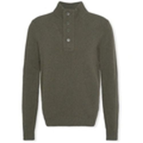 Jersey Patch Half Zip Knit - Seaweed para hombre - Barbour - Modalova