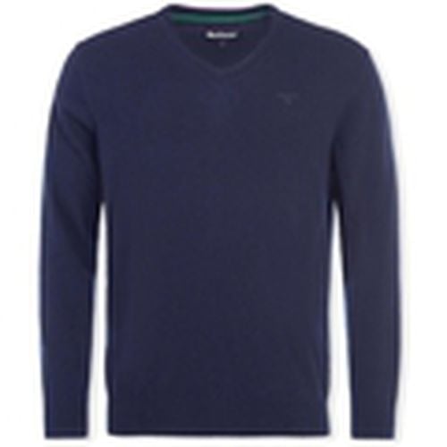 Jersey Lambswool V Knit - Navy para hombre - Barbour - Modalova