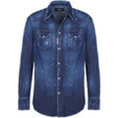 Camisa manga larga S79DL0018-S30341-470 para hombre - Dsquared - Modalova