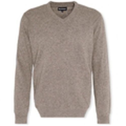 Jersey L/Wool V Knit - Dark Stone para hombre - Barbour - Modalova