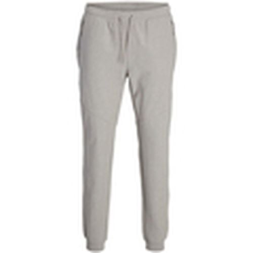 Pantalones 12253727 JPSTWILL JJCLOUD SWEAT PANTS NOOS LIGHT GREY MELANGE para hombre - Jack & Jones - Modalova