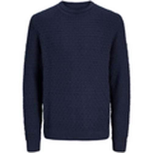 Jersey 12270502 JPRCCJAMIE CREW NECK LS KNIT STYD NIGHT SKY para hombre - Jack & Jones - Modalova