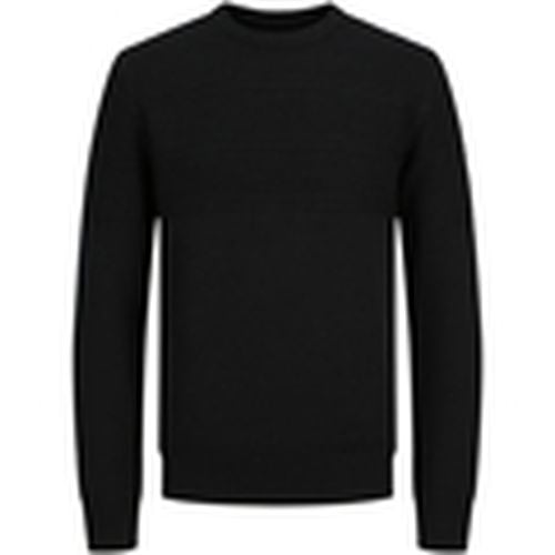 Jersey 12258698 JJJERRY KNIT CREW NECK AW24 BLACK para hombre - Jack & Jones - Modalova