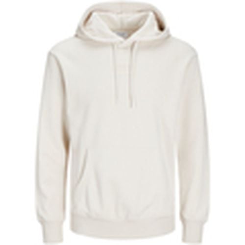 Jersey 12256841 JJHAKKAI SWEAT HOOD MOONBEAM para hombre - Jack & Jones - Modalova