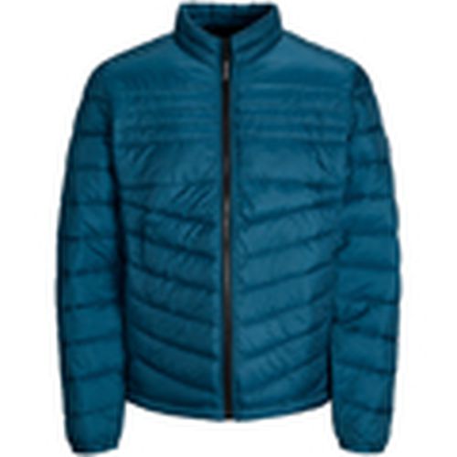 Parka 12211788 JJEHERO PUFFER COLLAR NOOS SAFORI BLUE para hombre - Jack & Jones - Modalova