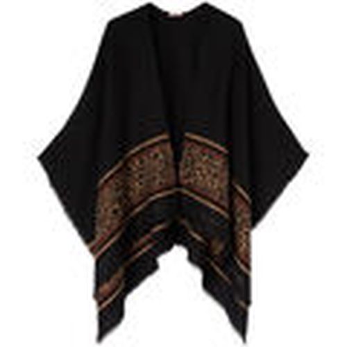 Abrigo Poncho con motivo animal para mujer - Liu Jo - Modalova