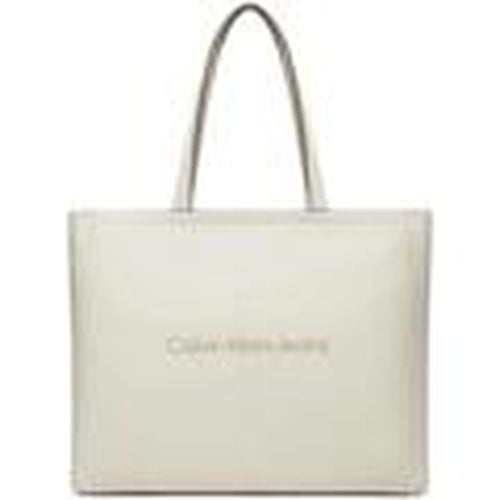 Bolso SCULPTED SLIM TOTE34 MONO K60K612222 para mujer - Calvin Klein Jeans - Modalova