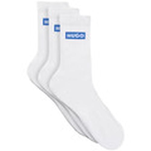 Calcetines altos Pack x3 QS logo para hombre - BOSS - Modalova