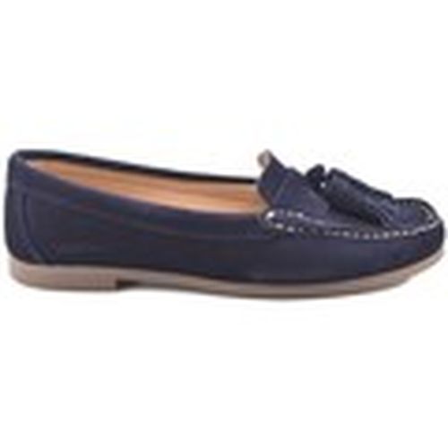 Mocasines Mocasines azules de piel by para mujer - Casual - Modalova